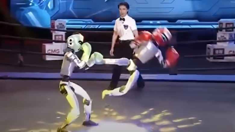 Robot đấu võ như người -0