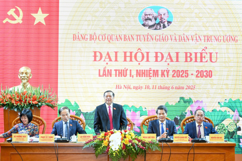 Khai mạc phiên trù bị Đại hội đại biểu Đảng bộ Cơ quan Ban Tuyên giáo và Dân vận Trung ương nhiệm kỳ 2025- 2030 -0
