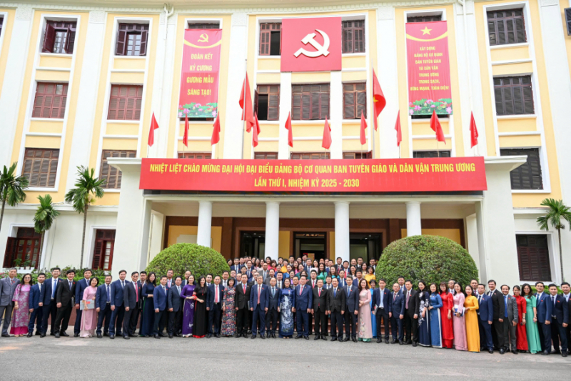 Khai mạc phiên trù bị Đại hội đại biểu Đảng bộ Cơ quan Ban Tuyên giáo và Dân vận Trung ương nhiệm kỳ 2025- 2030 -0