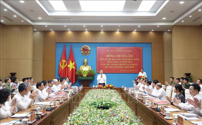 Tổng Bí thư: Tạo điều kiện phát triển các hành lang kinh tế xuyên suốt từ đồng bằng - trung du - miền núi -0