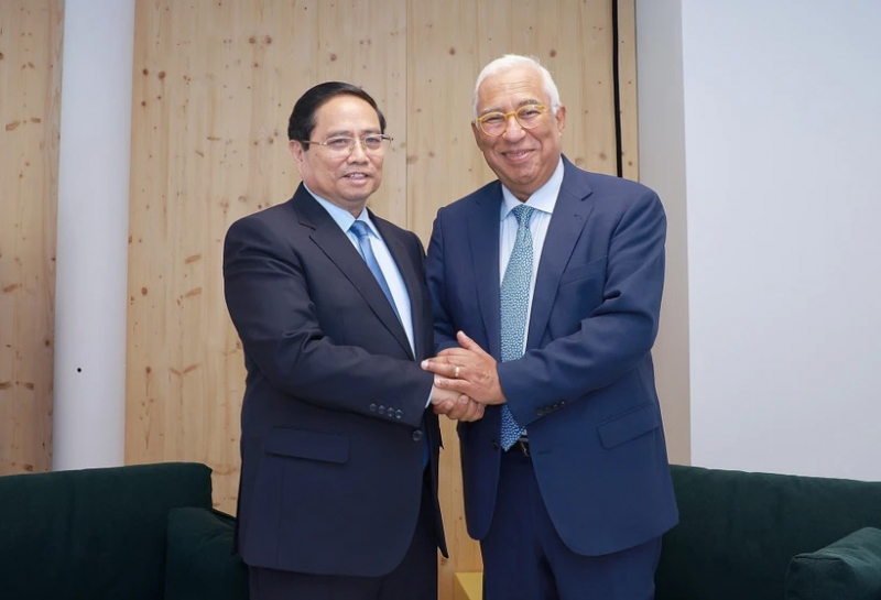 Thủ tướng Phạm Minh Chính gặp các Lãnh đạo Liên minh châu Âu -0