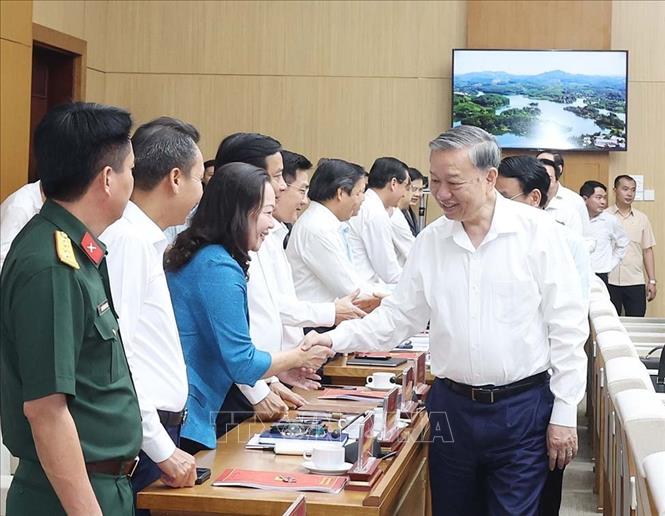 Tổng Bí thư: Tạo điều kiện phát triển các hành lang kinh tế xuyên suốt từ đồng bằng - trung du - miền núi -0