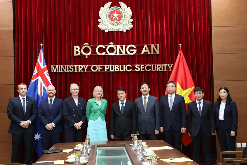 Việt Nam - Australia thúc đẩy hợp tác an ninh và thực thi pháp luật