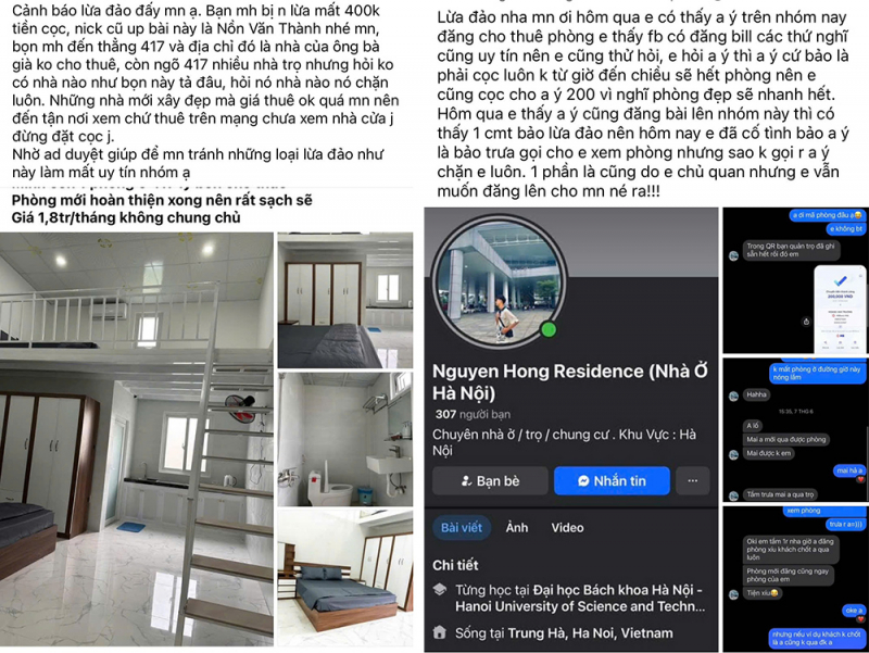 Phòng trọ ảo, bẫy lừa thật -0