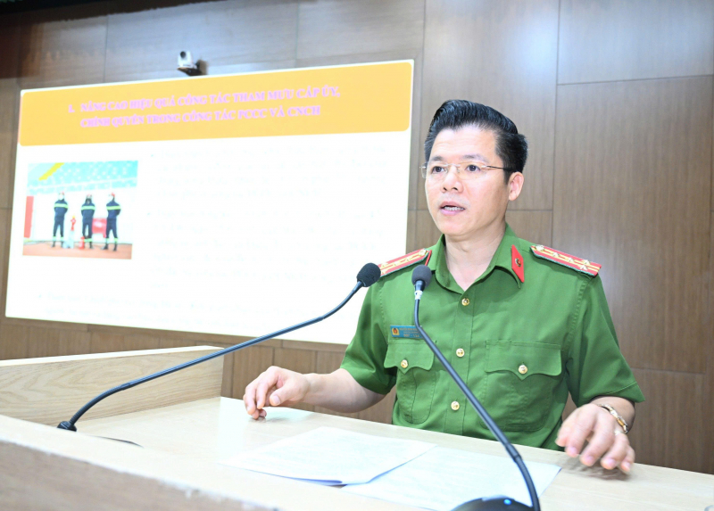 Phổ biến Luật phòng cháy, chữa cháy và cứu nạn, cứu hộ -0