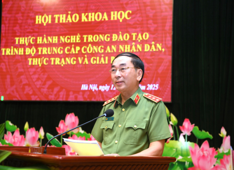 Nâng cao hiệu quả thực hành nghề trong đào tạo trình độ trung cấp CAND