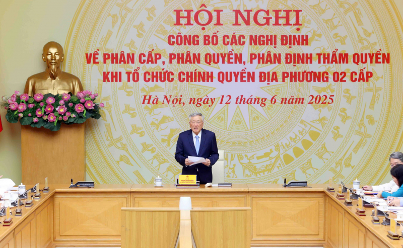 Công bố 28 nghị định về phân cấp, phân quyền, phân định thẩm quyền khi tổ chức chính quyền địa phương hai cấp -0