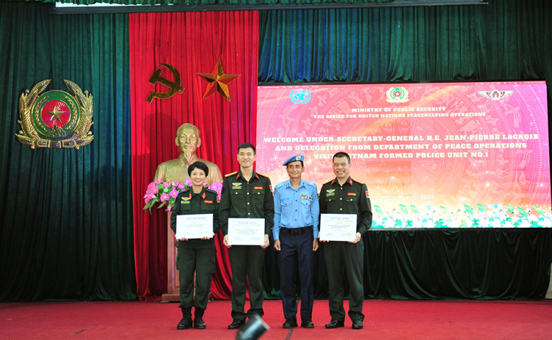 Khẳng định rõ nét vị thế Công an Việt Nam với sứ mệnh gìn giữ hòa bình toàn cầu -0