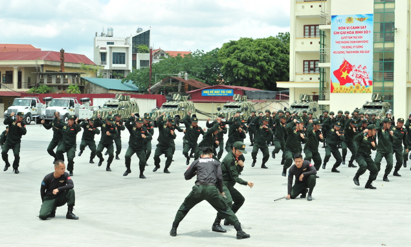 Phó tổng thư ký Liên hợp quốc đến thăm và làm việc với Văn phòng thường trực Bộ Công an về gìn giữ hòa bình Liên hợp quốc -3