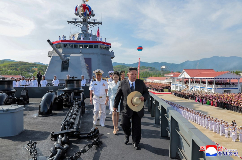 Triều Tiên tuyên bố đóng thêm tàu khu trục -0
