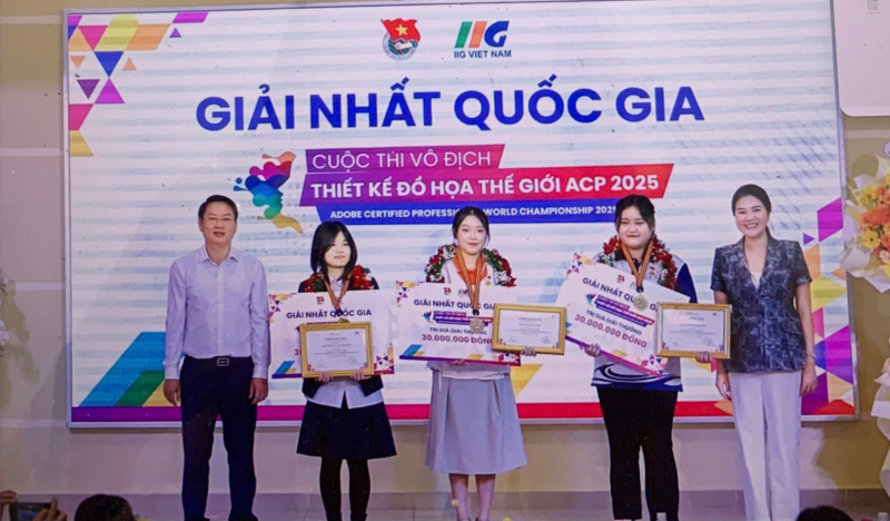 3 tài năng trẻ Việt Nam giành quyền vào chung kết thi thiết kế đồ họa thế giới -0