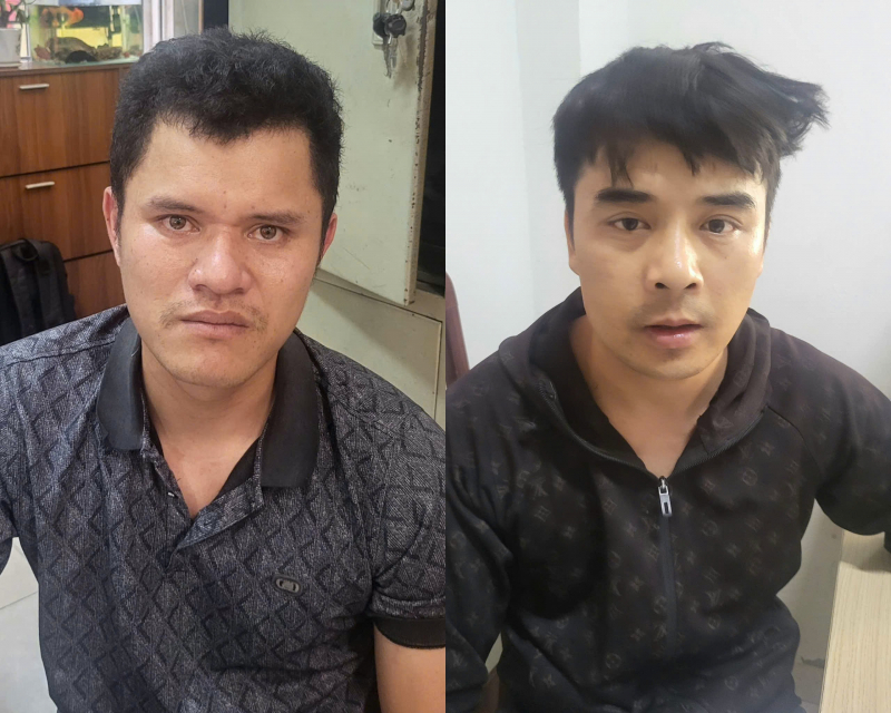 Bắt giữ lái xe và phụ xe chở hàng quá tải, chống đối lực lượng Cảnh sát giao thông -0