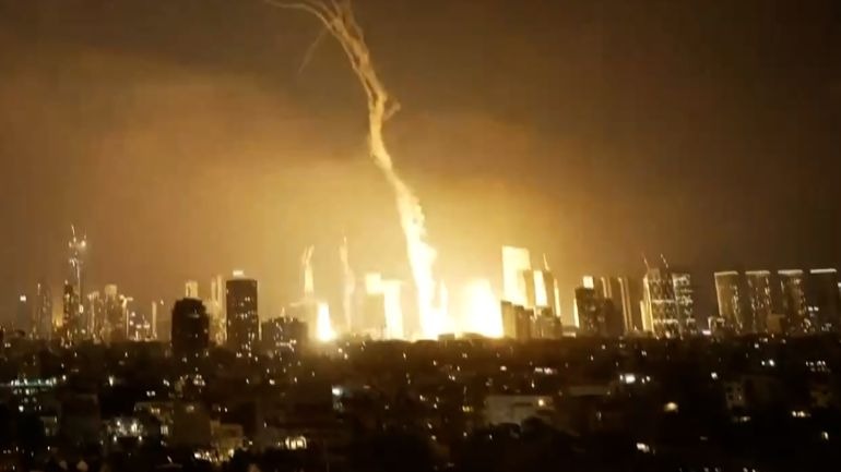 Tương quan thiệt hại của Israel-Iran sau loạt đòn tập kích qua lại -0