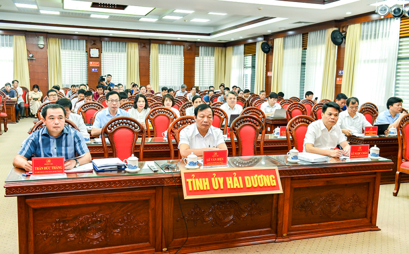 Hơn 7.400 đại biểu Hải Dương dự tập huấn chuyên môn, nghiệp vụ liên quan đến hoạt động ở cấp xã mới -0