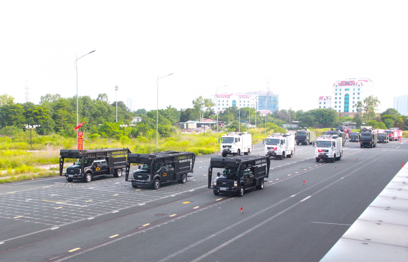 Ngắm phương tiện đặc chủng của CAND tham gia diễu binh, diễu hành kỷ niệm 80 năm Quốc khánh -4