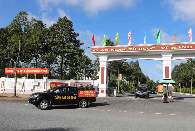 Công an Hậu Giang mở cao điểm tấn công, trấn áp tội phạm -2