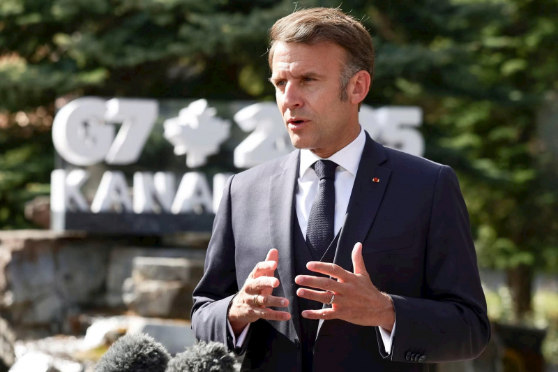 Ông Macron: Tổng thống Trump ra đề nghị ngừng bắn giữa Israel và Iran -0