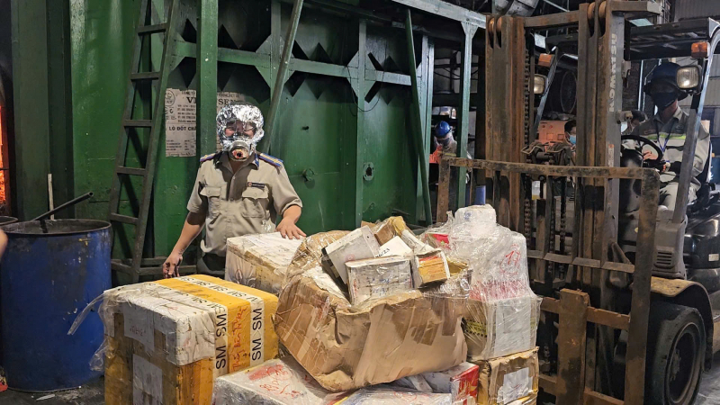 TP Hồ Chí Minh tiêu hủy hơn 500 kg ma túy tang vật trong các vụ án hình sự -1