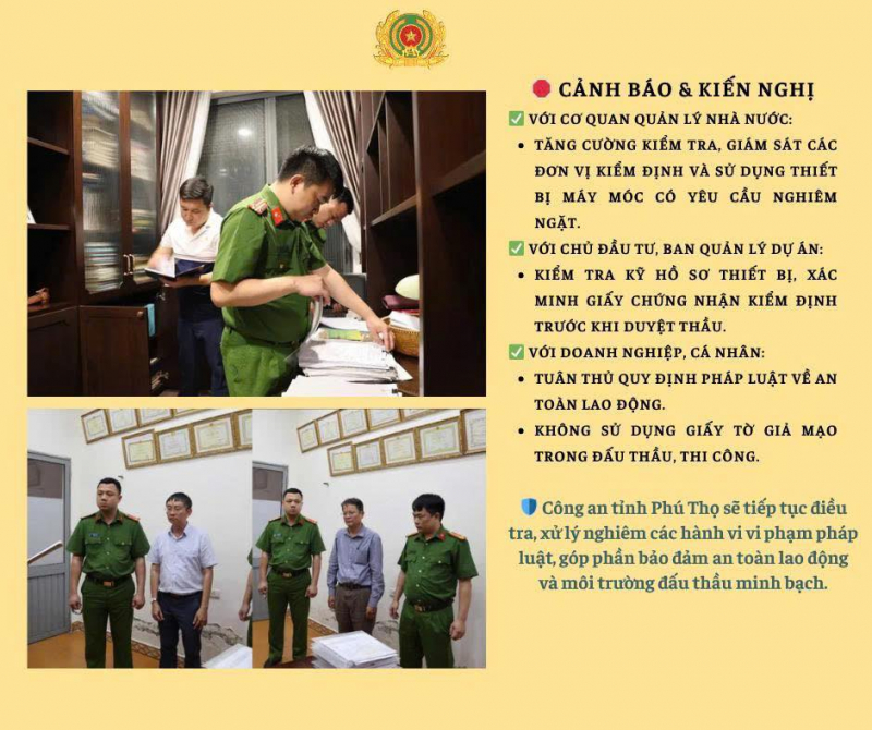 Hàng nghìn giấy chứng nhận kiểm định giả, thu lợi bất chính nhiều tỷ đồng. -2