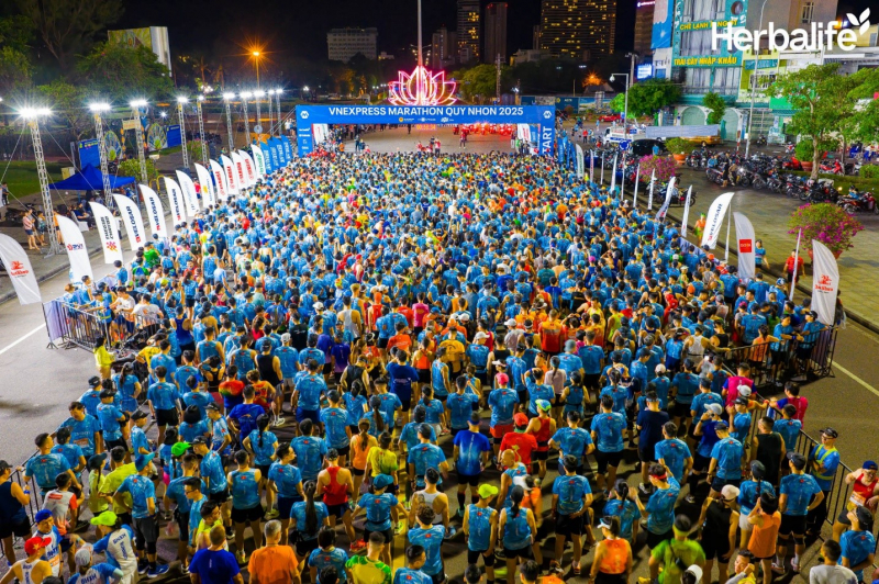 Herbalife Việt Nam lan tỏa lối sống năng động tại Vnexpress marathon Quy Nhơn 2025 -0