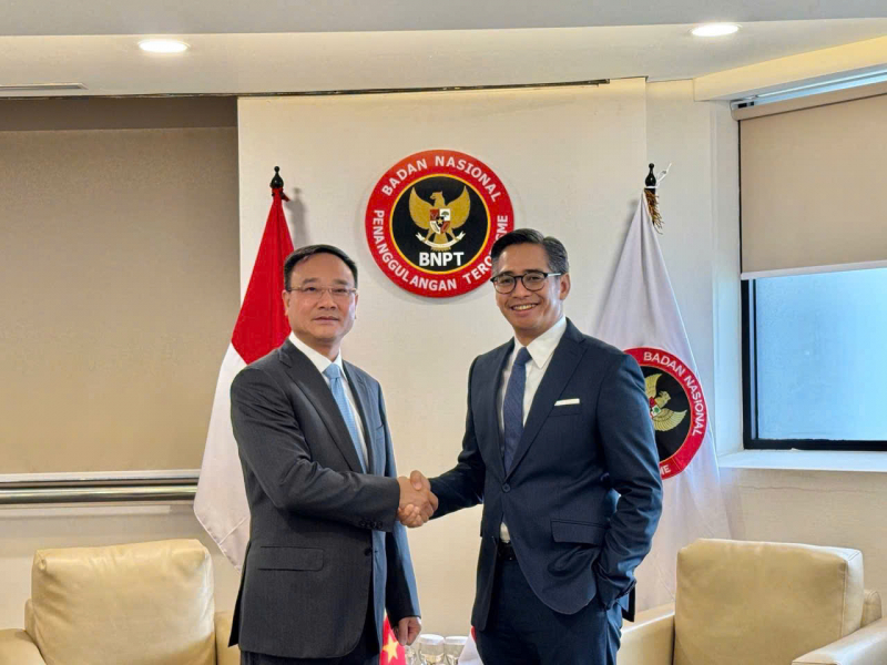 Việt Nam - Indonesia tăng cường sức mạnh liên kết chống khủng bố -0