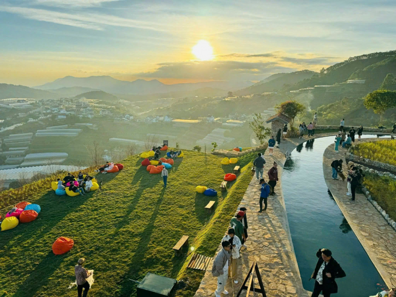 2025년 여름 달랏에서 가장 인기 있는 체크인 장소 8곳 -0