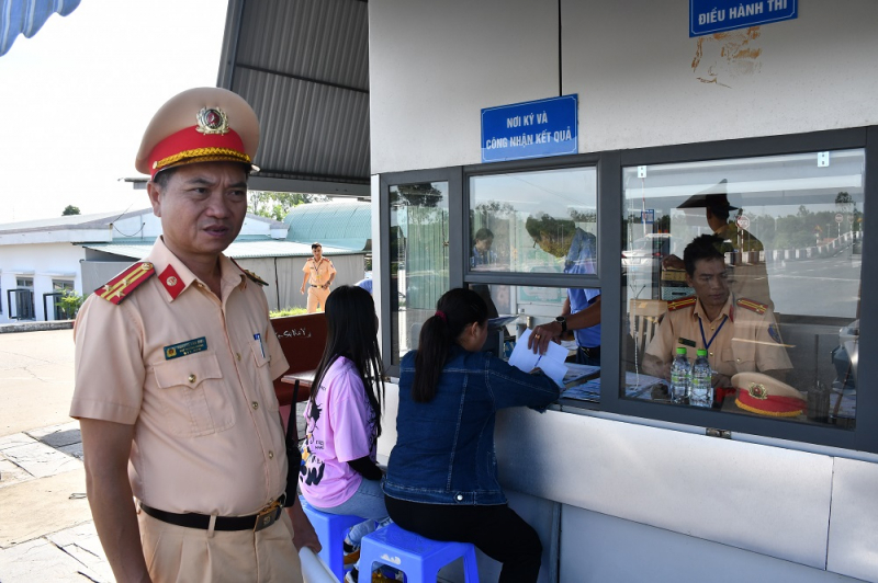 Công an tỉnh Quảng Nam tổ chức kỳ sát hạch, cấp giấy phép lái xe lần thứ I -0