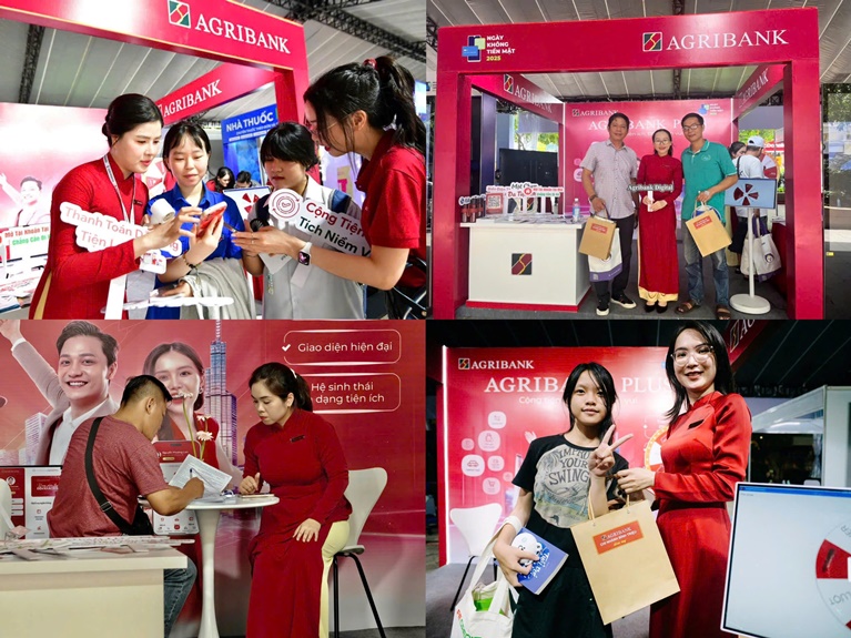 Agribank đồng hành cùng sự kiện Ngày không tiền mặt 2025 -3