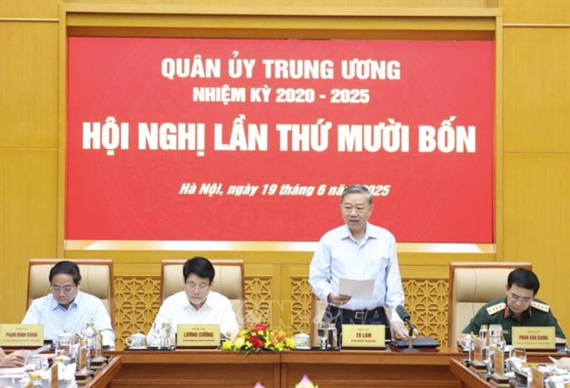 Tổng Bí thư Tô Lâm chủ trì Hội nghị Quân ủy Trung ương lần thứ mười bốn -0