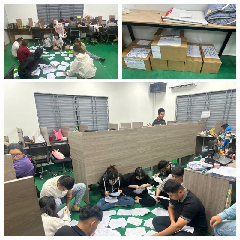 Cục Cảnh sát sát hình sự bắt giũ hàng chục đối tượng chiếm đoạt tài sản hàng nghìn bị hại -0