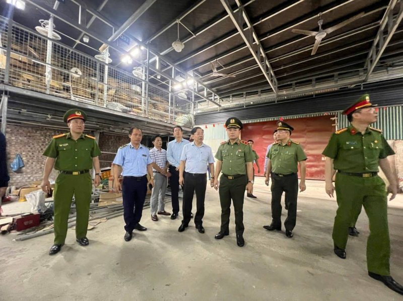 Giám đốc Công an thành phố Hà Nội làm việc tại xã La Phù, huyện Hoài Đức -2