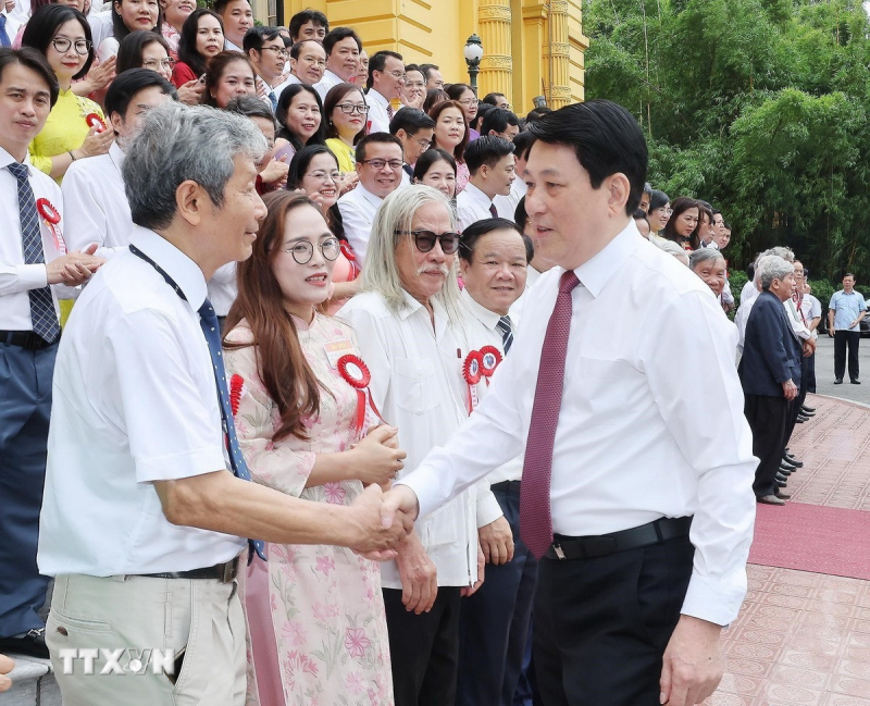 Toàn văn bài phát biểu của Chủ tịch nước tại buổi gặp mặt các nhà báo tiêu biểu -0