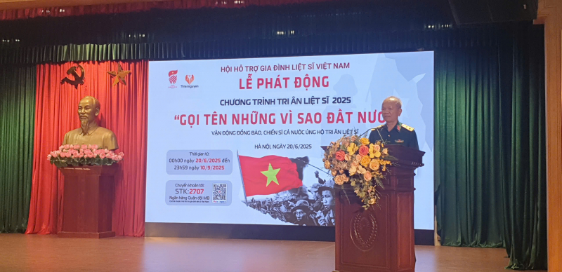 Phát động chương trình nhắn tin tri ân liệt sĩ “Gọi tên những vì sao đất nước 2025” -0
