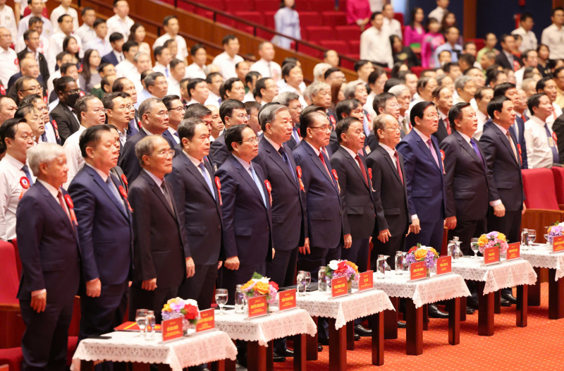 Tổng Bí thư dự Lễ kỷ niệm trọng thể 100 năm ngày báo chí cách mạng Việt Nam -0