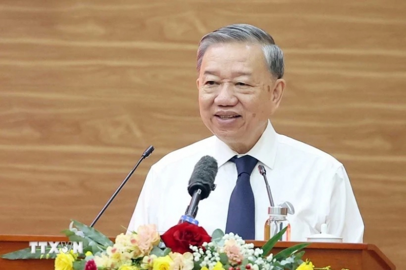 Tổng Bí thư làm việc với Đảng ủy Mặt trận Tổ quốc, các đoàn thể Trung ương -0