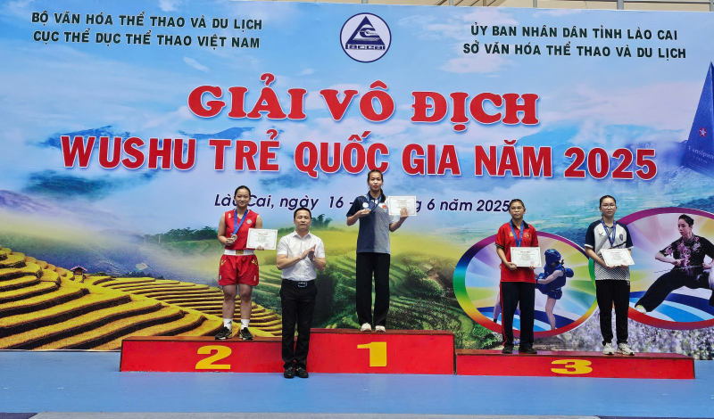 ក្រុម Wushu សន្តិសុខសាធារណៈរបស់ប្រជាជនបានជាប់ចំណាត់ថ្នាក់ទី 3 ជារួមនៅក្នុងប្រភេទ Sanshou នៅការប្រកួតជើងឯកយុវជន Wushu ថ្នាក់ជាតិឆ្នាំ 2025 -0