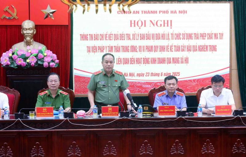 Khởi tố 40 bị can liên quan đến vụ án xảy ra tại Viện Pháp y tâm thần Trung ương thành phố Hà Nội -0