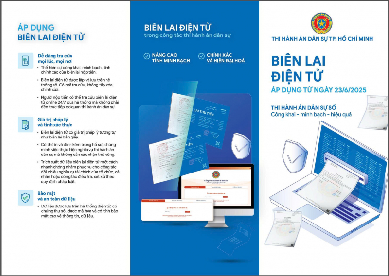 Cục Thi hành án dân sự TP Hồ Chí Minh triển khai biên lai điện tử, hỗ trợ đẩy nhanh thi hành án vụ Trương Mỹ Lan -0