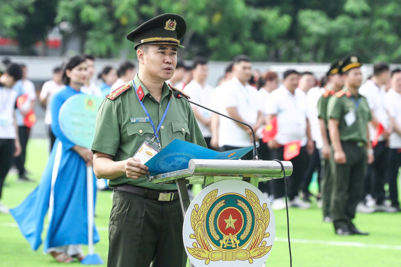 Khai mạc Hội thao Công an Thủ đô năm 2025 -0