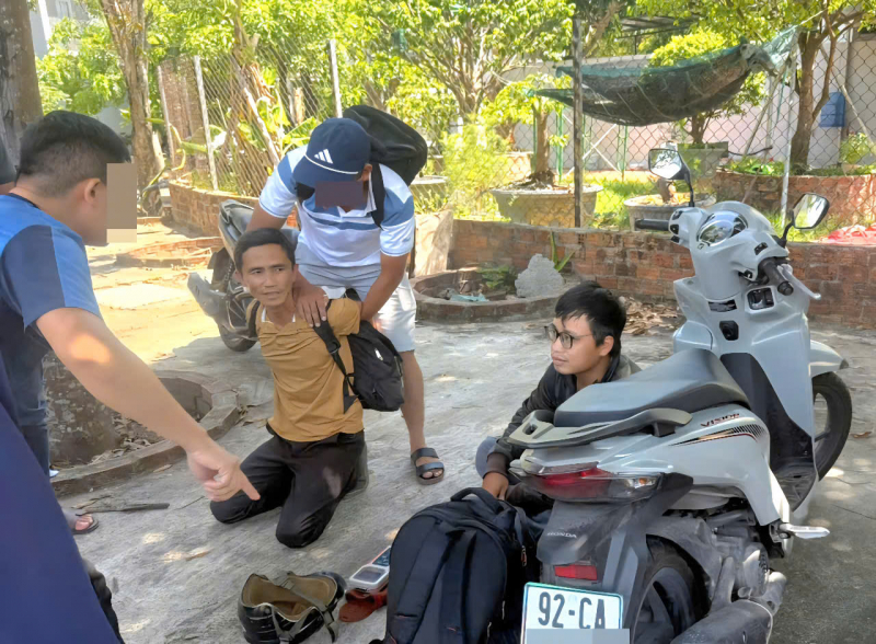 Ban đêm ở Quảng Ngãi chơi game ăn tiền, ban ngày đi trộm xe máy ở Đà Nẵng, Bình Định -0
