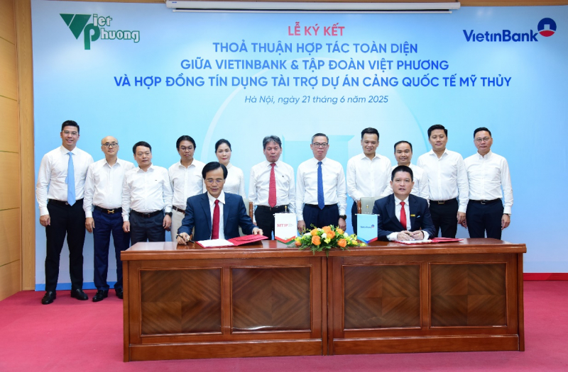 VietinBank và Công ty Cổ phần Tập đoàn Đầu tư Việt Phương hợp tác toàn diện -0