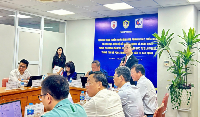 Phổ biến Luật PCCC và CNCH trong dự án đầu tư xây dựng -0