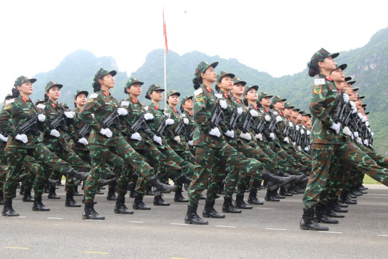 Hợp luyện lần I các lực lượng diễu binh, diễu hành kỷ niệm 80 năm Quốc khánh -0