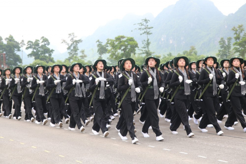 Hợp luyện lần I các lực lượng diễu binh, diễu hành kỷ niệm 80 năm Quốc khánh -1