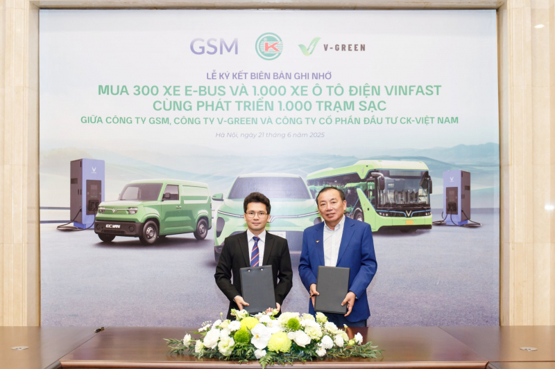 Xanh SM, V-Green và CK Việt Nam hợp tác “điện hóa giao thông” Nghệ An -0