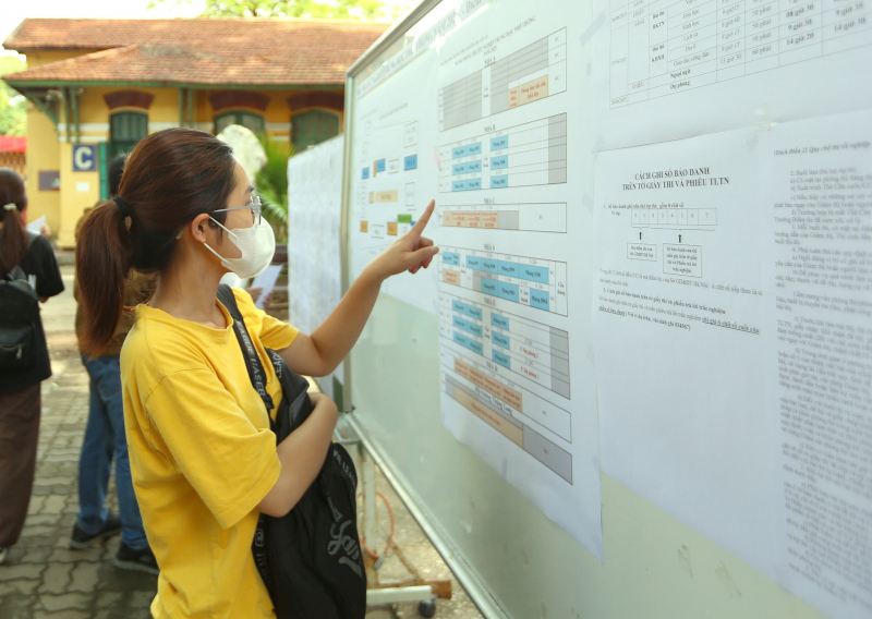 Hơn 1,1 triệu thí sinh làm thủ tục dự thi tốt nghiệp THPT 2025 -0
