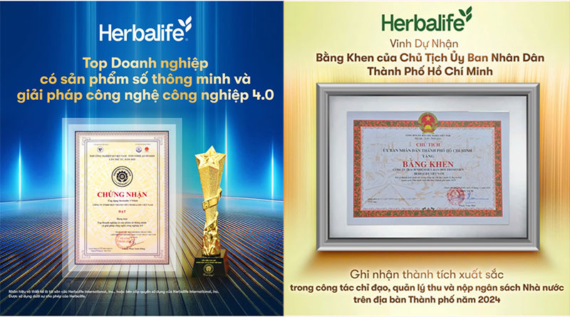 Herbalife Việt Nam được trao giải “Top Công Nghiệp 4.0 Việt Nam 2025” -0