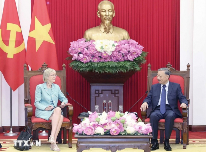 Tổng Bí thư Tô Lâm tiếp Đại sứ Australia bắt đầu nhiệm kỳ tại Việt Nam -0