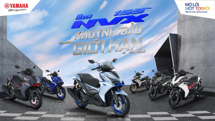Ra mắt xe tay ga thể thao mới Yamaha NVX 2025 -0