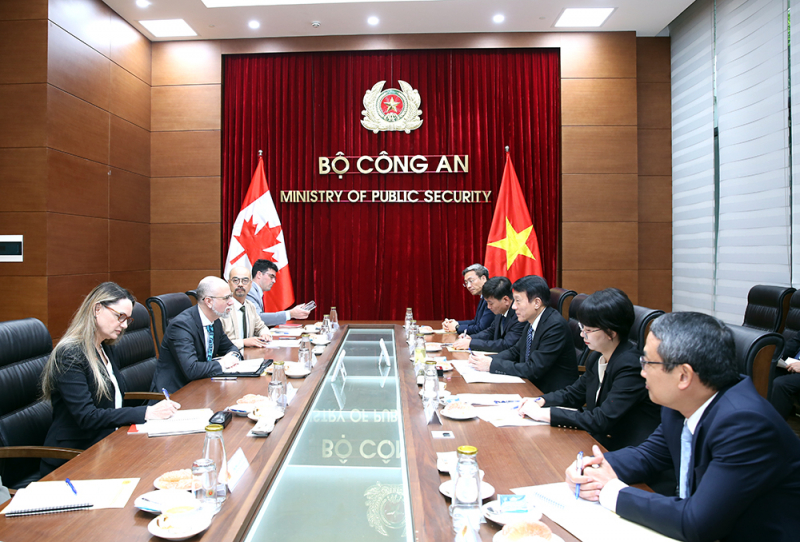 Việt Nam – Canada tiếp tục đẩy mạnh hợp tác an ninh, thực thi pháp luật -0